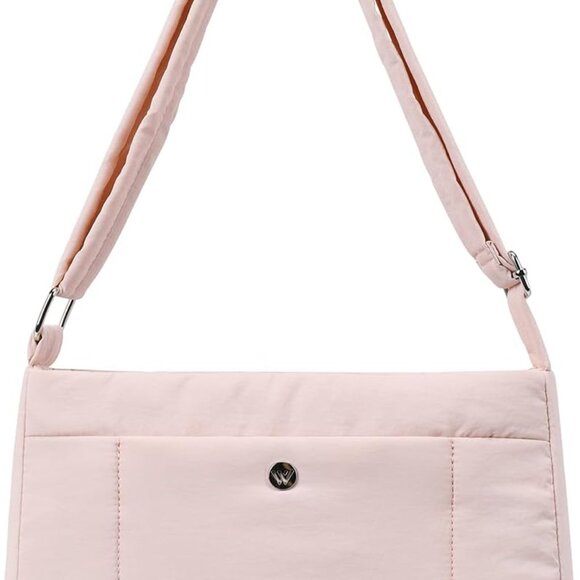 Small Crossbody Bags for Women Nylon with Adjustable Strap, Zipper Crossbody Pur - Picture 5 of 6